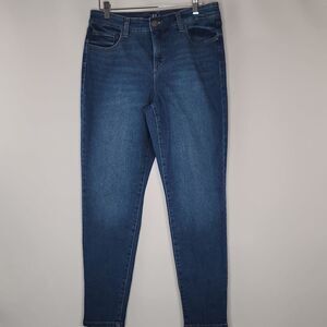 Style & Co Blue Curvy Skinny Leg Jeans